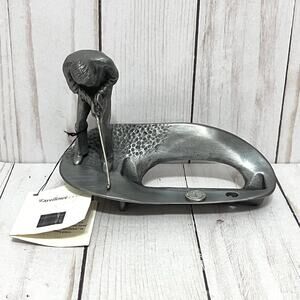 Golf Pewter Business Card Holder Nissan Open PGA Tour